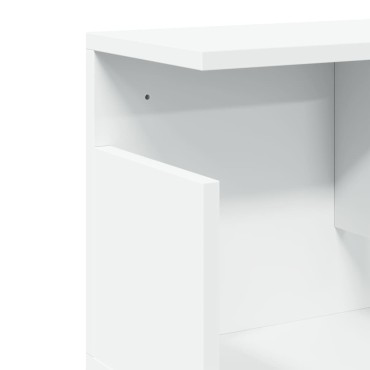 vidaXL Ντουλάπι Τοίχου Λευκό 80x20x30cm από Επεξεργασμένο Ξύλο 1 τεμ.