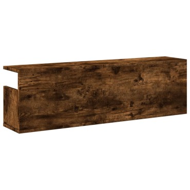 vidaXL Ντουλάπι Τοίχου Καπνιστή Δρυς 100x20x30cm Επεξεργασμένο Ξύλο 1 τεμ.