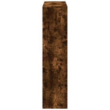 vidaXL Βιβλιοθήκη Καπνιστή Δρυς 100x33x135cm από Επεξεργασμένο Ξύλο 1 τεμ.