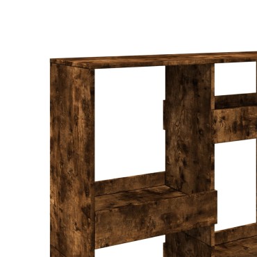 vidaXL Βιβλιοθήκη Καπνιστή Δρυς 100x33x135cm από Επεξεργασμένο Ξύλο 1 τεμ.