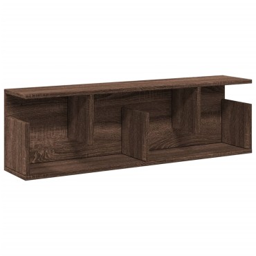 vidaXL Ντουλάπι Τοίχου Καφέ Δρυς 100x20x30cm από Επεξεργασμένο Ξύλο 1 τεμ.