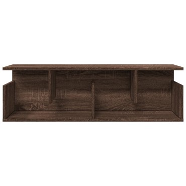 vidaXL Ντουλάπι Τοίχου Καφέ Δρυς 100x20x30cm από Επεξεργασμένο Ξύλο 1 τεμ.