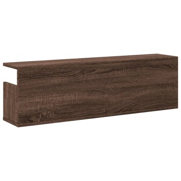vidaXL Ντουλάπι Τοίχου Καφέ Δρυς 100x20x30cm από Επεξεργασμένο Ξύλο 1 τεμ.