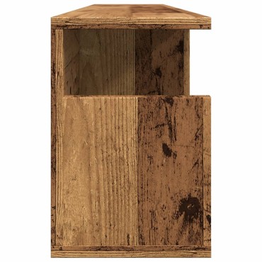 vidaXL Ντουλάπι Τοίχου Όψη Παλαιού Ξύλου 100x20x30cm Επεξ. Ξύλο 1 τεμ.