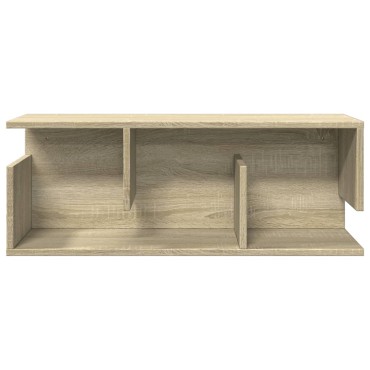 vidaXL Ντουλάπι Τοίχου Sonoma Δρυς 80x20x30cm από Επεξεργασμένο Ξύλο 1 τεμ.
