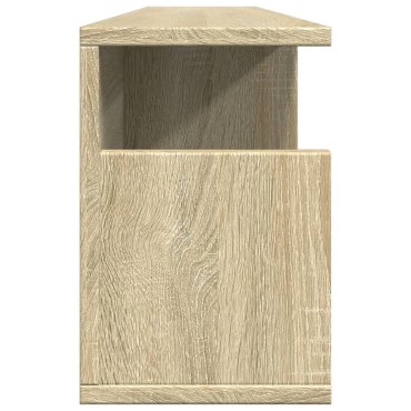 vidaXL Ντουλάπι Τοίχου Sonoma Δρυς 100x20x30cm από Επεξεργασμένο Ξύλο 1 τεμ.