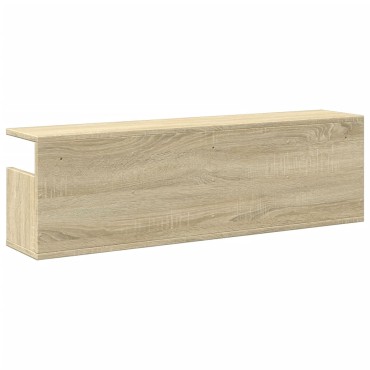 vidaXL Ντουλάπι Τοίχου Sonoma Δρυς 100x20x30cm από Επεξεργασμένο Ξύλο 1 τεμ.