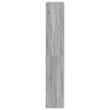vidaXL Βιβλιοθήκη Γκρι Sonoma 100x33x187,5cm από Επεξεργ. Ξύλο 1 τεμ.