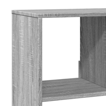 vidaXL Βιβλιοθήκη Γκρι Sonoma 100x33x187,5cm από Επεξεργ. Ξύλο 1 τεμ.