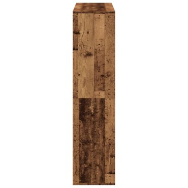 vidaXL Βιβλιοθήκη Όψη Παλαιού Ξύλου 100x33x135cm Επεξεργασμένο Ξύλο 1 τεμ.