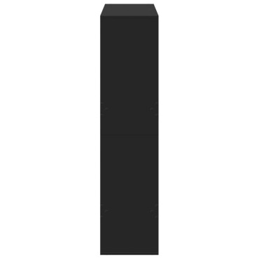 vidaXL Βιβλιοθήκη Μαύρη 100x33x135cm από Επεξεργασμένο Ξύλο 1 τεμ.
