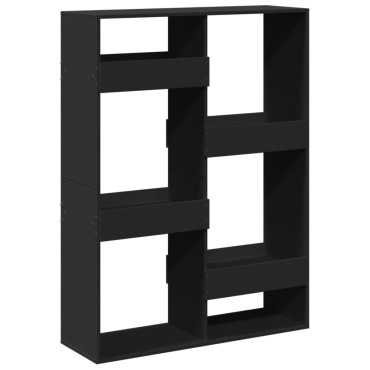 vidaXL Βιβλιοθήκη Μαύρη 100x33x135cm από Επεξεργασμένο Ξύλο 1 τεμ.