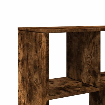 vidaXL Βιβλιοθήκη Καπνιστή Δρυς 100x33x156,5cm από Επεξεργασμένο Ξύλο 1 τεμ.