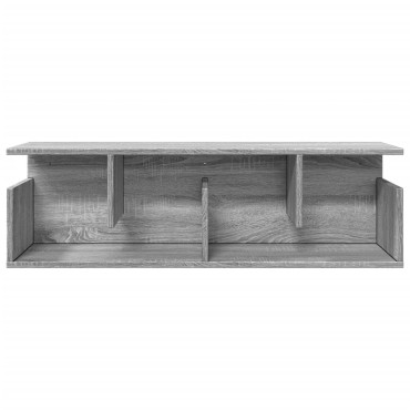 vidaXL Ντουλάπι Τοίχου Γκρι Sonoma 100x20x30cm από Επεξεργασμένο Ξύλο 1 τεμ.