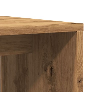 vidaXL Σετ Τραπεζάκια Σαλονιού Artisan Δρυς 100x48x40cm Επεξ. Ξύλο