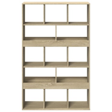 vidaXL Βιβλιοθήκη Sonoma Δρυς 100x33x156,5cm από Επεξεργασμένο Ξύλο 1 τεμ.