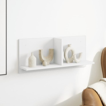 vidaXL Ντουλάπι Τοίχου Λευκό 70x16,5x30cm από Επεξεργασμένο Ξύλο 1 τεμ.