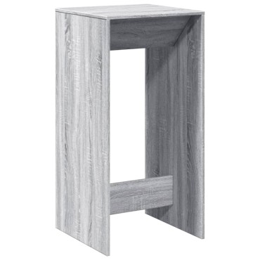 vidaXL Τραπέζι Κονσόλα Γκρι Sonoma 51x50x103,5cm από Επεξεργ. Ξύλο 1 τεμ.
