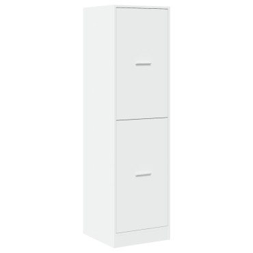 vidaXL Συρταριέρα Γενικής Χρήσης Λευκή 40x41x144,5cm Επεξ. Ξύλο 1 τεμ.