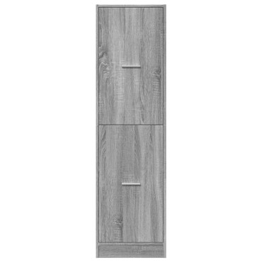 vidaXL Συρταριέρα Γενικής Χρήσης Γκρι Sonoma 40x41x144,5cmΕπεξ. Ξύλο 1 τεμ.