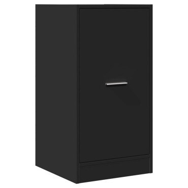 vidaXL Συρταριέρα Γενικής Χρήσης Μαύρο 40x41x77,5cm Επεξ. Ξύλο 1 τεμ.