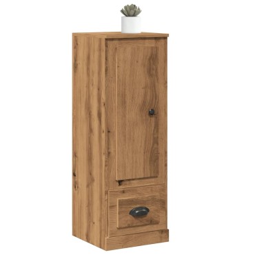 vidaXL Ντουλάπι Αρτισιανή Δρυς 36x35,5x103,5cm από Επεξεργασμένο Ξύλο 1 τεμ.