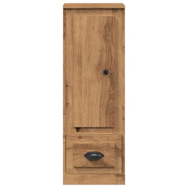 vidaXL Ντουλάπι Αρτισιανή Δρυς 36x35,5x103,5cm από Επεξεργασμένο Ξύλο 1 τεμ.