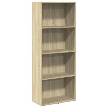 vidaXL Βιβλιοθήκη Sonoma Δρυς 60x30x152cm από Επεξεργασμένο Ξύλο 1 τεμ.