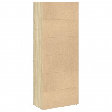 vidaXL Βιβλιοθήκη Sonoma Δρυς 60x30x152cm από Επεξεργασμένο Ξύλο 1 τεμ.