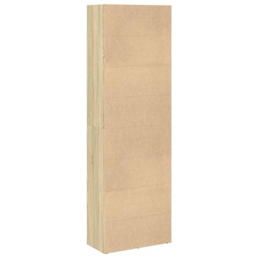 vidaXL Βιβλιοθήκη Sonoma Δρυς 60x30x189cm από Επεξεργασμένο Ξύλο 1 τεμ.