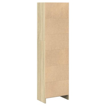 vidaXL Βιβλιοθήκη Sonoma Δρυς 40x24x143cm από Επεξεργασμένο Ξύλο 1 τεμ.