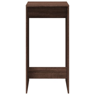 vidaXL Τραπέζι Μπαρ Καφέ Δρυς 51x50x103,5cm Επεξ. Ξύλο 1 τεμ.