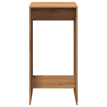 vidaXL Τραπέζι Μπαρ Αρτισιανή Δρυς 51x50x103,5cm Επεξ. Ξύλο 1 τεμ.