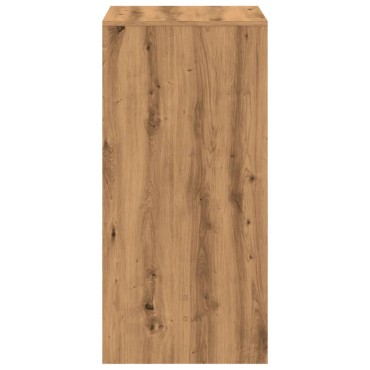 vidaXL Τραπέζι Μπαρ Αρτισιανή Δρυς 51x50x103,5cm Επεξ. Ξύλο 1 τεμ.