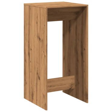 vidaXL Τραπέζι Μπαρ Αρτισιανή Δρυς 51x50x103,5cm Επεξ. Ξύλο 1 τεμ.