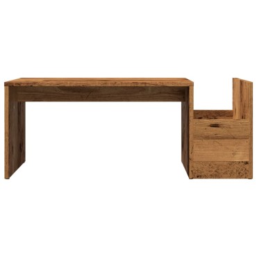 vidaXL Τραπεζάκι Σαλονιού Παλαιό Ξύλο 90x45x35cm Επεξ. Ξύλο 1 τεμ.