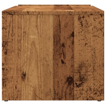 vidaXL Τραπεζάκι Σαλονιού Παλαιό Ξύλο 90x45x35cm Επεξ. Ξύλο 1 τεμ.