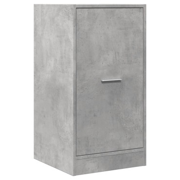 vidaXL Συρταριέρα Γενικής Χρήσης Γκρι Σκυρ. 40x41x77,5cm Επεξ. Ξύλο 1 τεμ.