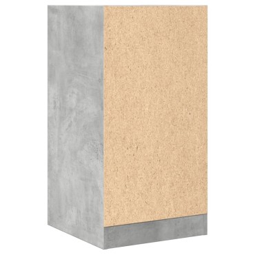 vidaXL Συρταριέρα Γενικής Χρήσης Γκρι Σκυρ. 40x41x77,5cm Επεξ. Ξύλο 1 τεμ.