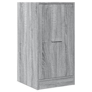 vidaXL Συρταριέρα Γενικής Χρήσης Γκρι Sonoma 40x41x77,5cm Επεξ. Ξύλο 1 τεμ.