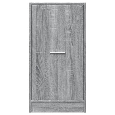 vidaXL Συρταριέρα Γενικής Χρήσης Γκρι Sonoma 40x41x77,5cm Επεξ. Ξύλο 1 τεμ.
