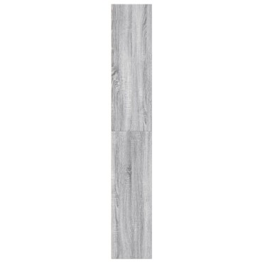 vidaXL Βιβλιοθήκη Γκρι Sonoma 60x30x189cm από Επεξεργ. Ξύλο 1 τεμ.