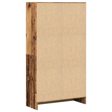 vidaXL Βιβλιοθήκη Όψη Παλαιού Ξύλου 60x24x109cm Επεξεργασμένο Ξύλο 1 τεμ.