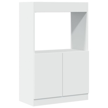 vidaXL Ντουλάπι Λευκό 63x33x100cm από Επεξεργασμένο Ξύλο 1 τεμ.