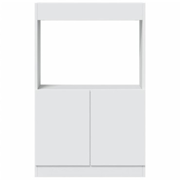 vidaXL Ντουλάπι Λευκό 63x33x100cm από Επεξεργασμένο Ξύλο 1 τεμ.