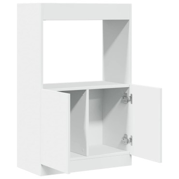 vidaXL Ντουλάπι Λευκό 63x33x100cm από Επεξεργασμένο Ξύλο 1 τεμ.