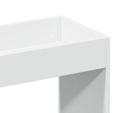 vidaXL Ντουλάπι Λευκό 63x33x100cm από Επεξεργασμένο Ξύλο 1 τεμ.