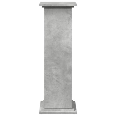 vidaXL Βάση Οθόνης με Αποθ. Γκρι Σκυρ. 31x30x90 εκ. Επεξεργασμένο Ξύλο