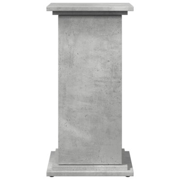 vidaXL Βάση Οθόνης με Αποθ. Γκρι Σκυρ. 31x30x60 εκ. Επεξεργ. Ξύλο