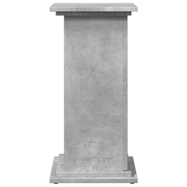vidaXL Βάση Οθόνης με Αποθ. Γκρι Σκυρ. 31x30x60 εκ. Επεξεργ. Ξύλο